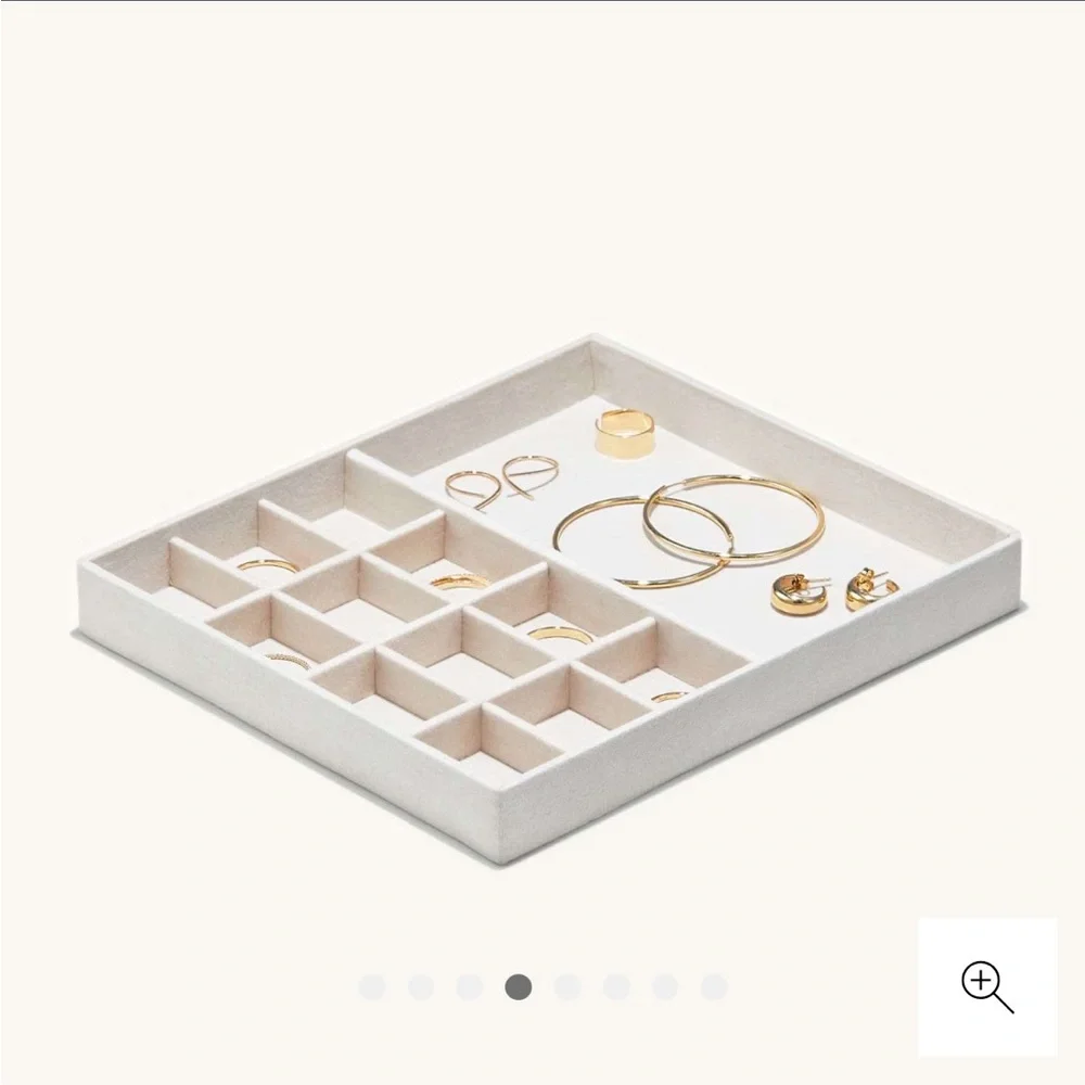 Mejuri Large Leather Jewelry Box EUC - Picture 5 of 13